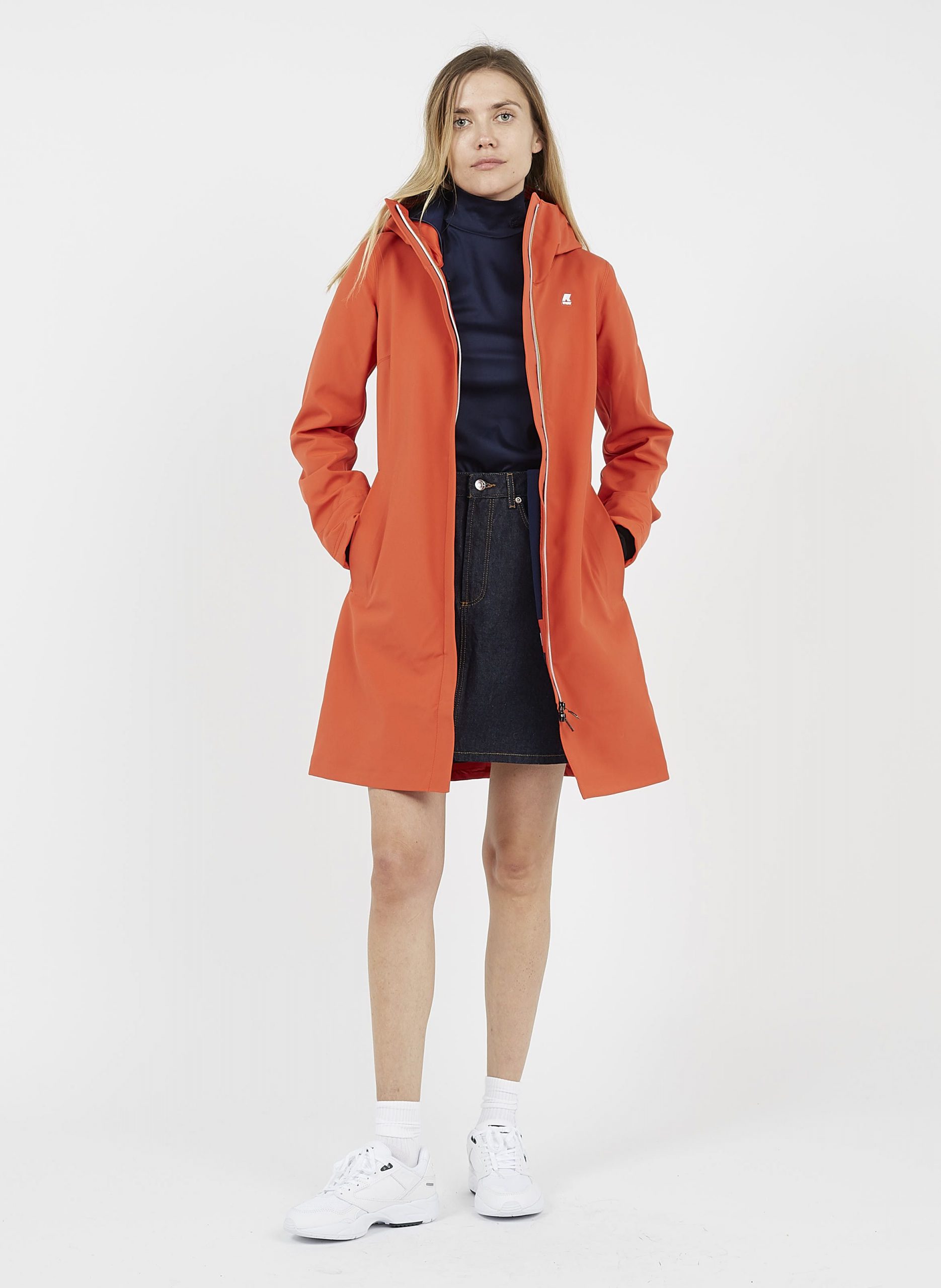 Parka Imperméable Femme – Veste De Pluie Légère Avec Capuche, Idéale Randonnée, Vélo, Voyage